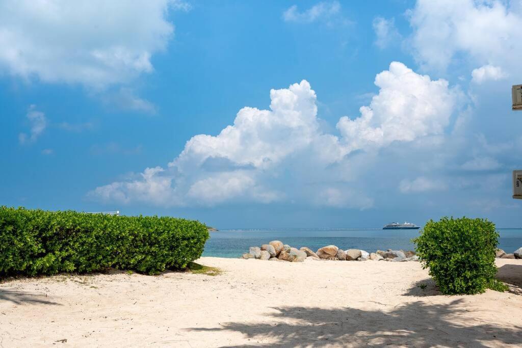 Modern Beach Villa 1150 Sandy Ground Exterior photo